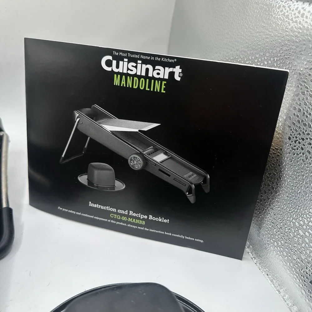 Cuisinart Mandoline Food Processor Precision Cutting Tool Blade New Box Five Cut